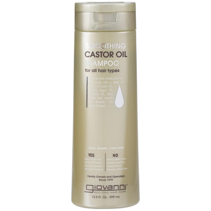 GIOVANNI Shampoo Smoothing Castor Oil All Hair 399ml
