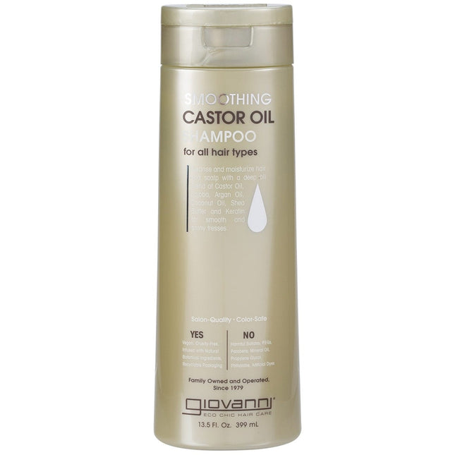 Giovanni - Shampoo Smoothing Castor Oil All Hair - 399ml