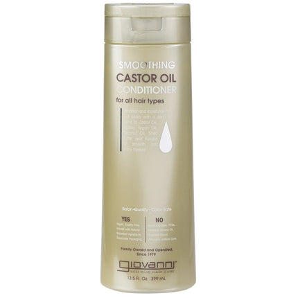 GIOVANNI Conditioner Smoothing Castor Oil All Hair 399ml | Hair Conditioner