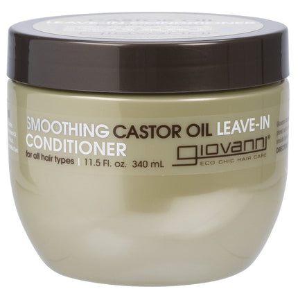 GIOVANNI Leave-in Conditioner Castor Oil All Hair 340ml | Hair Conditioner