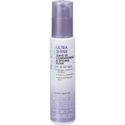 GIOVANNI Leave-in Conditioner 2chic Ultra Shine All Hair 118ml | Hair Conditioner