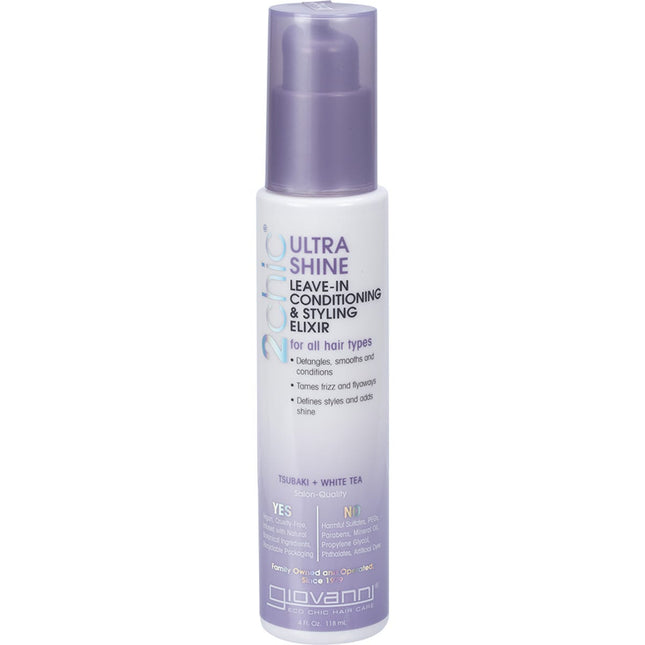 Giovanni - Leave-in Conditioner 2chic Ultra Shine All Hair - 118ml
