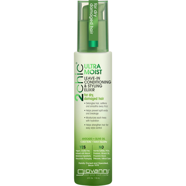 Giovanni 2chic Ultra-Moist Leave-In Conditioner Avocado & Olive Oil 118ml