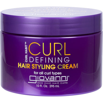 GIOVANNI Hair Styling Cream Curl Habit Curl Defining 295ml | Hair Cream