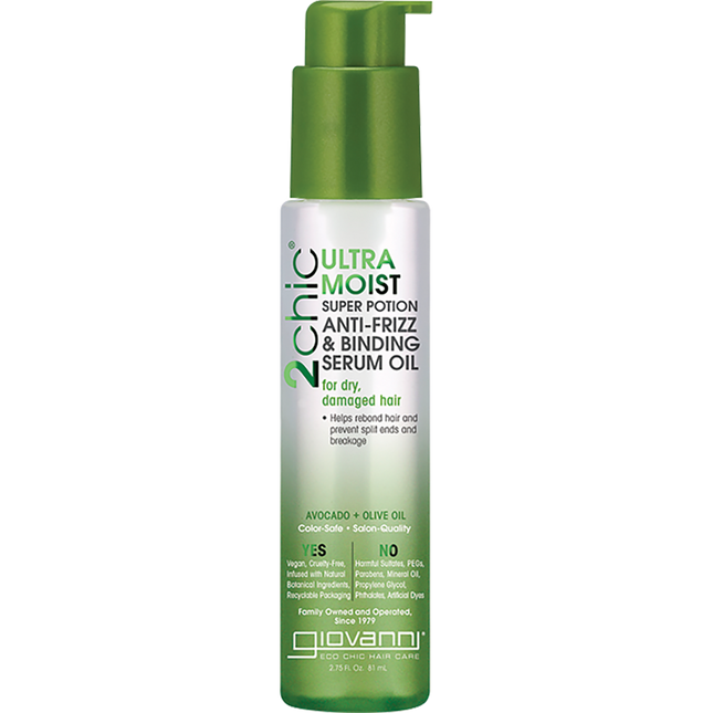 Giovanni 2chic Ultra-Moist Anti-Frizz Serum 81ml