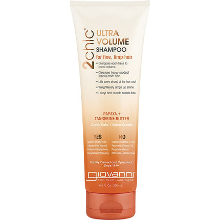 Giovanni - Shampoo 2chic Ultra Volume Fine, Limp Hair - 250ml