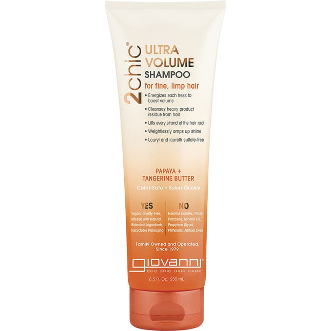 Giovanni - Shampoo 2chic Ultra Volume Fine, Limp Hair - 250ml