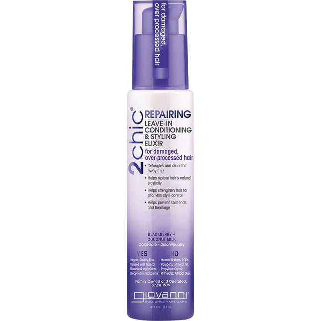 Giovanni - Leave-in Conditioner 2chic Repairing Damaged Hair - 118ml