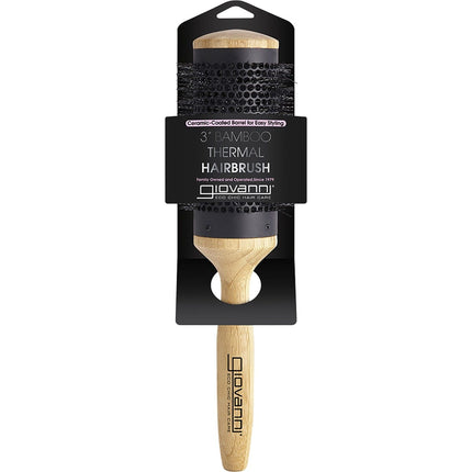 Giovanni - Bamboo Hair Brush Thermal Ceramic Coated Barrel -