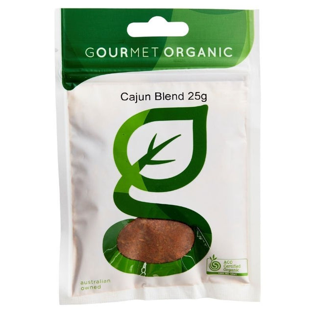 GOURMET ORGANIC CAJUN BLEND 25G