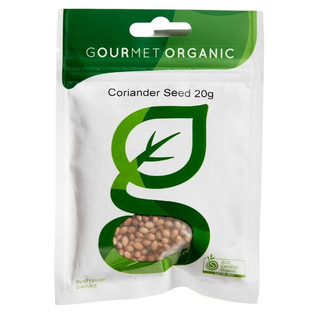 GOURMET ORGANIC CORIANDER SEED 20G