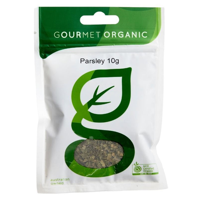 GOURMET ORGANIC PARSLEY 10G