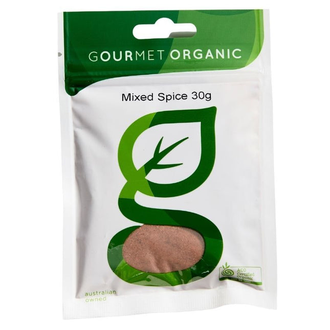 GOURMET ORGANIC SPICE MIXED 30G