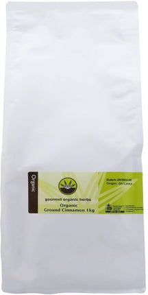 GOURMET ORGANIC CINNAMON GROUND 1KG