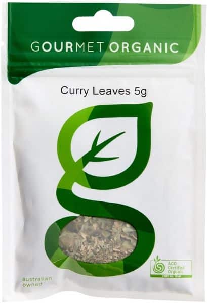GOURMET ORGANIC CURRY LEAF 5G SACHET X 1