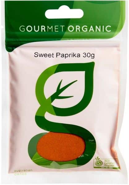 GOURMET ORGANIC PAPRIKA SWEET 30G SACHET X 1