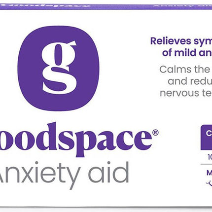 GOODSPACE ANXIETY AID CHEWING GUM 10PK X 12