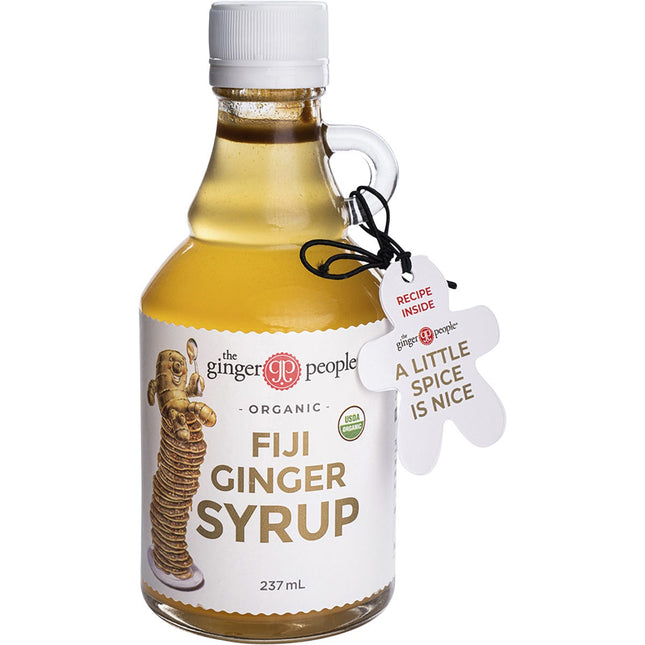THE GINGER PEOPLE Fiji Ginger Syrup Organic 12x237ml | Snack