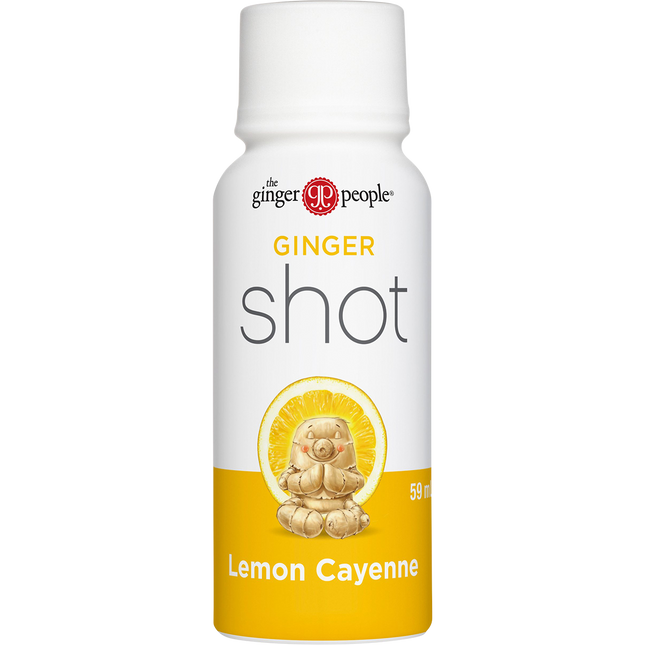 The Ginger People Ginger Shot Lemon Cayenne 12 x 59ml
