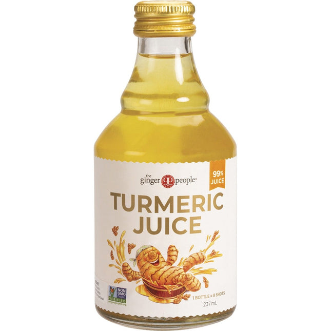 THE GINGER PEOPLE Turmeric Juice 99% 6x237ml