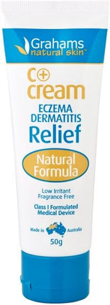 GRAHAMS C+ ECZEMA & DERMATITIS CREAM CLASS I MD 50GM