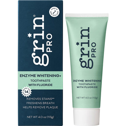 GRIN Pro Toothpaste Enzyme Whitening with Fluoride 113g