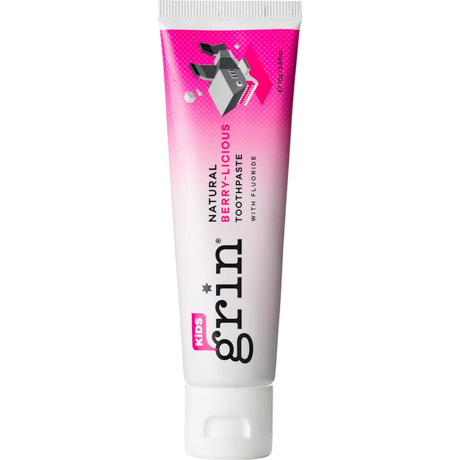 Grin - Toothpaste Kids Berry-Licious with Fluoride