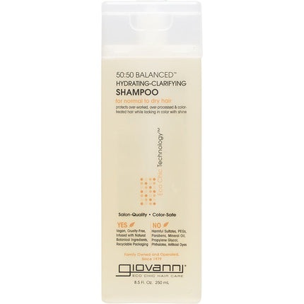 Giovanni - Shampoo 50/50 Balanced Normal/Dry Hair - 250ml