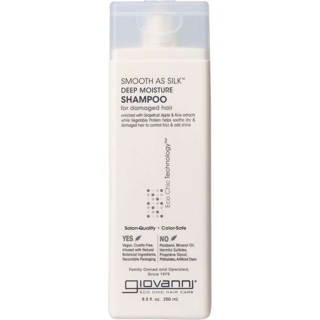 Giovanni Smooth As Silk Shampoo for Damaged Hair 250ml