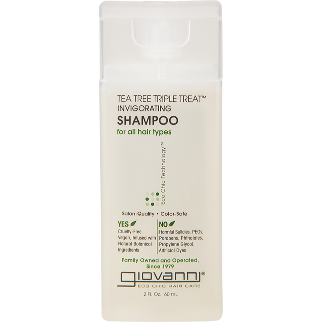 Giovanni Tea Tree Triple Treat Shampoo 60ml