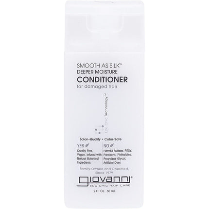 GIOVANNI Conditioner Mini as Silk Damaged Hair 60ml