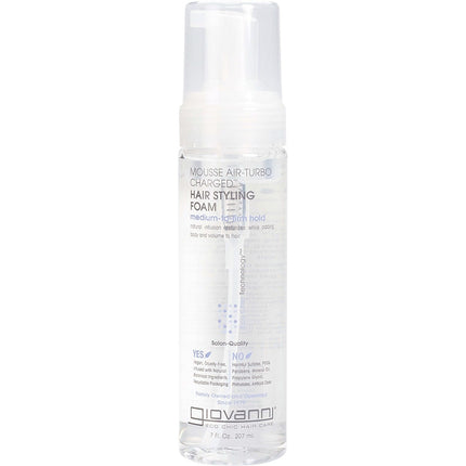 GIOVANNI Hair Mousse Styling Foam 207ml | Hair Care