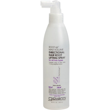 GIOVANNI Hair Volumiser Root 66 Root Lifting Spray 250ml | Hair Spray