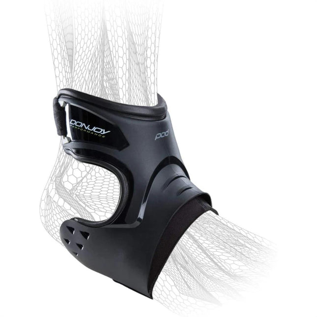 DONJOY Pod Ankle Brace Black Left