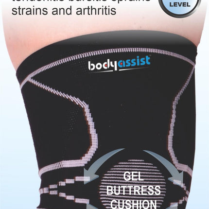 BODYASSIST Elastic Knee with Gel Buttress