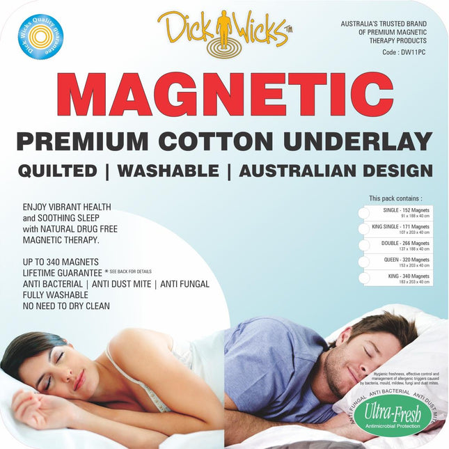 DICK WICKS Cotton Underlay with Magnets