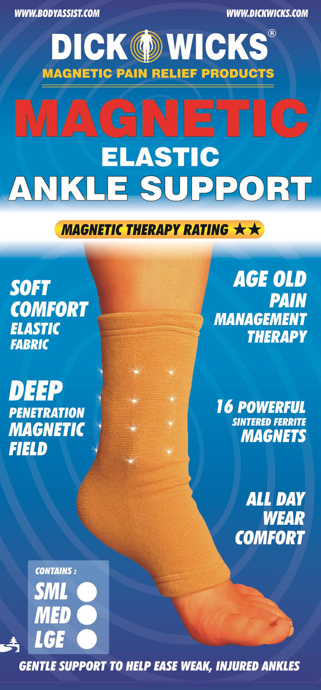 DICK WICKS Magnetic Slip-On Ankle Support