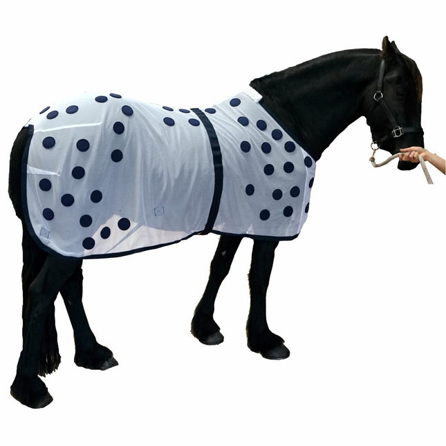 EQUINE MAGNETIC RECOVERY MESH PONCHO