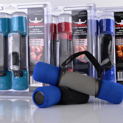 DUMBELL HAND WEIGHT SET 3LB/1.4KG (NLA)