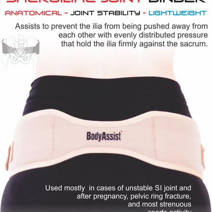 BODYASSIST Pelvic Ring & Sacroiliac Binder