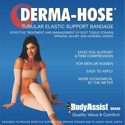 BODYASSIST Derma Hose Tubular Elastic 10m
