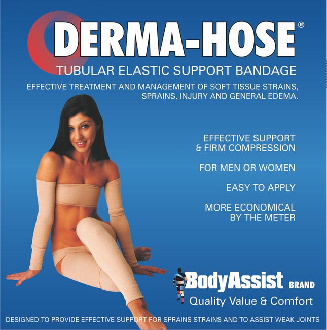 BODYASSIST Derma Hose Tubular Elastic 10m