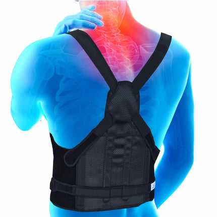 BODYASSIST Posture Correction Back Brace Black