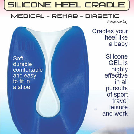 MY FEET Silicone Heel Cradle