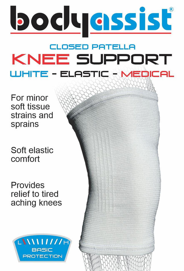 BODYASSIST Slip-On Knee White