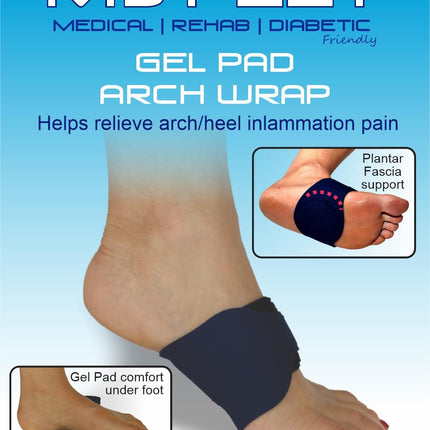 MY FEET Gel Arch Wrap