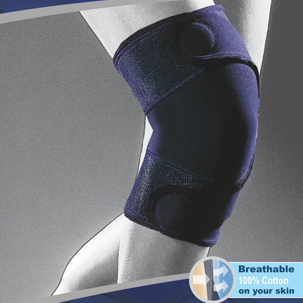 M-BRACE Knee Wrap Brace Blue