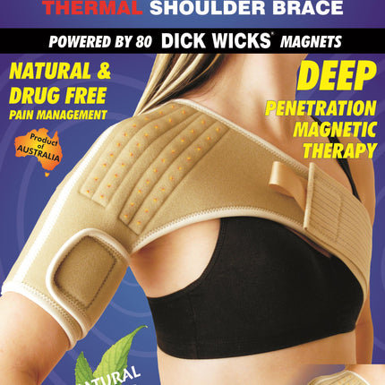 DICK WICKS Magnetic Shoulder Brace Left