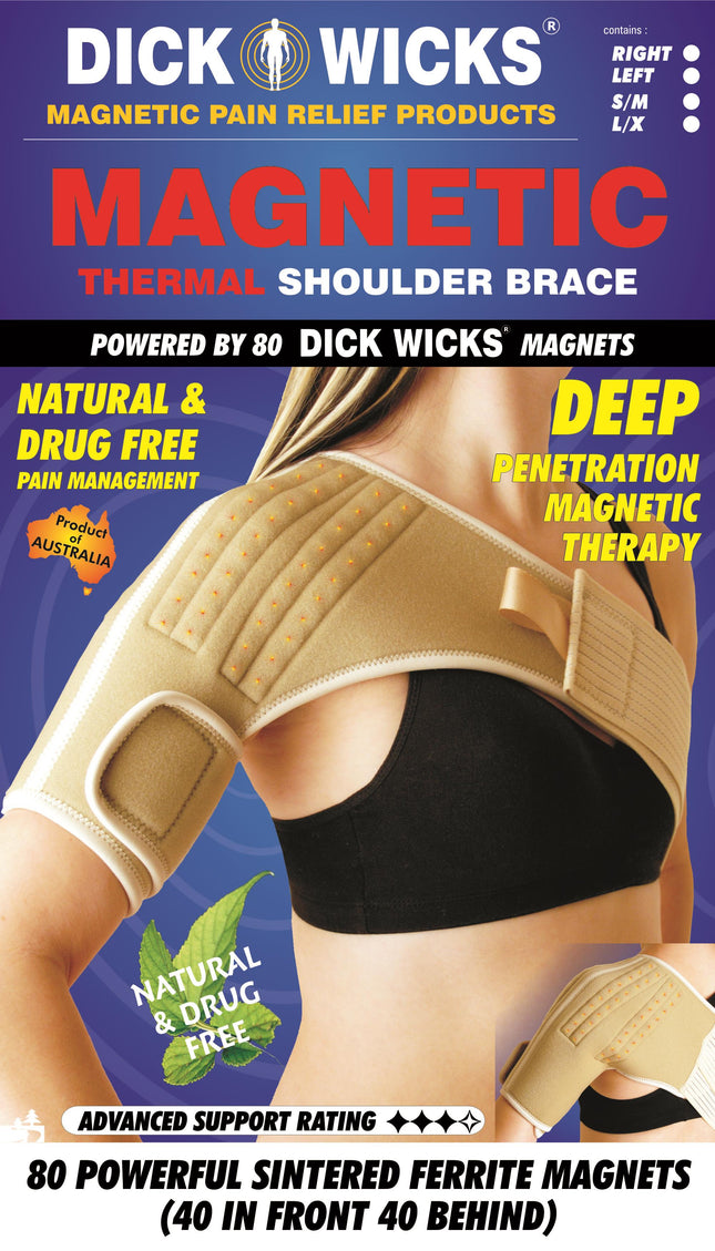 DICK WICKS Magnetic Shoulder Brace Left