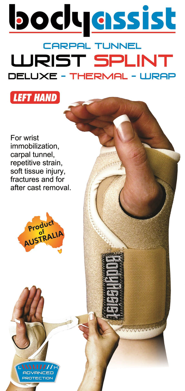 BODYASSIST Carpal Tunnel Wrist Support Beige